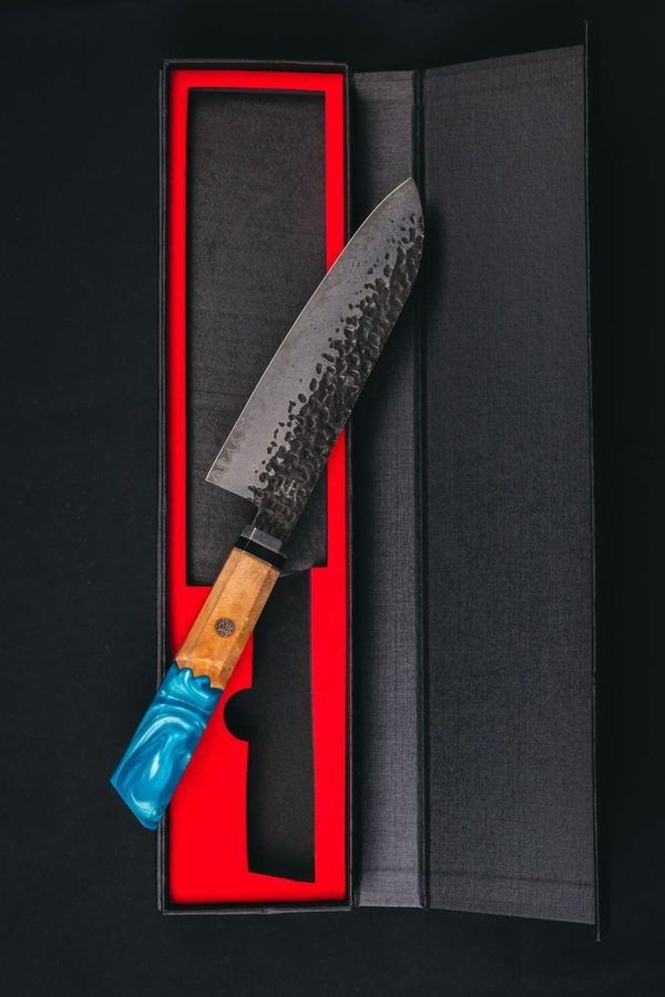 santoku noz drvo i smola