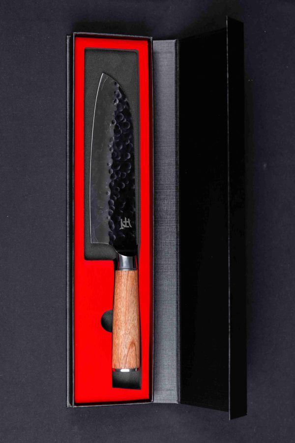 Santoku nož ružino drvo